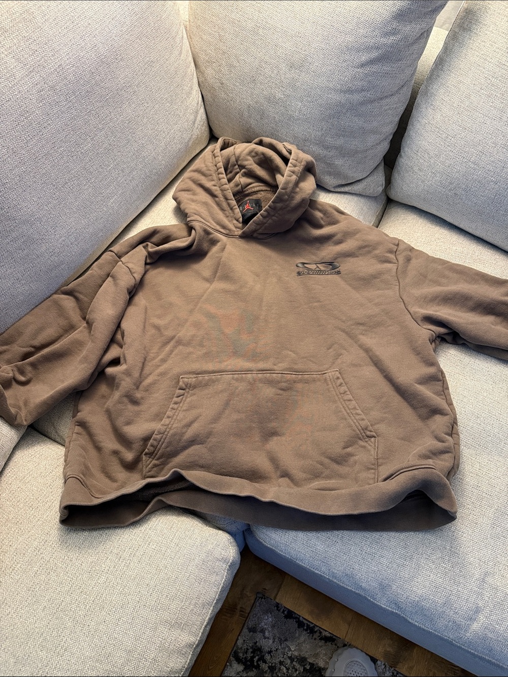 Travis Scott Brown Hoodie Sweatshirt